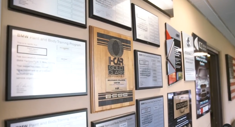 some of icc collision center awards and achievements 
